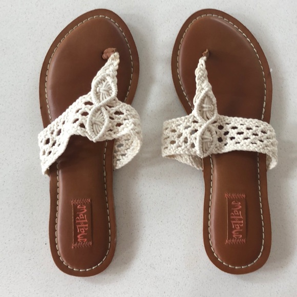 Shoes - Crochet sandals size 8 Shoes - Crochet sandals size 8